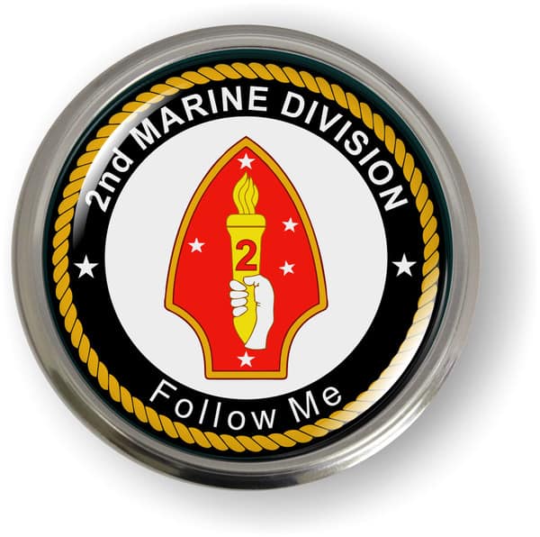 USMC - 2nd Marine Division Emblem